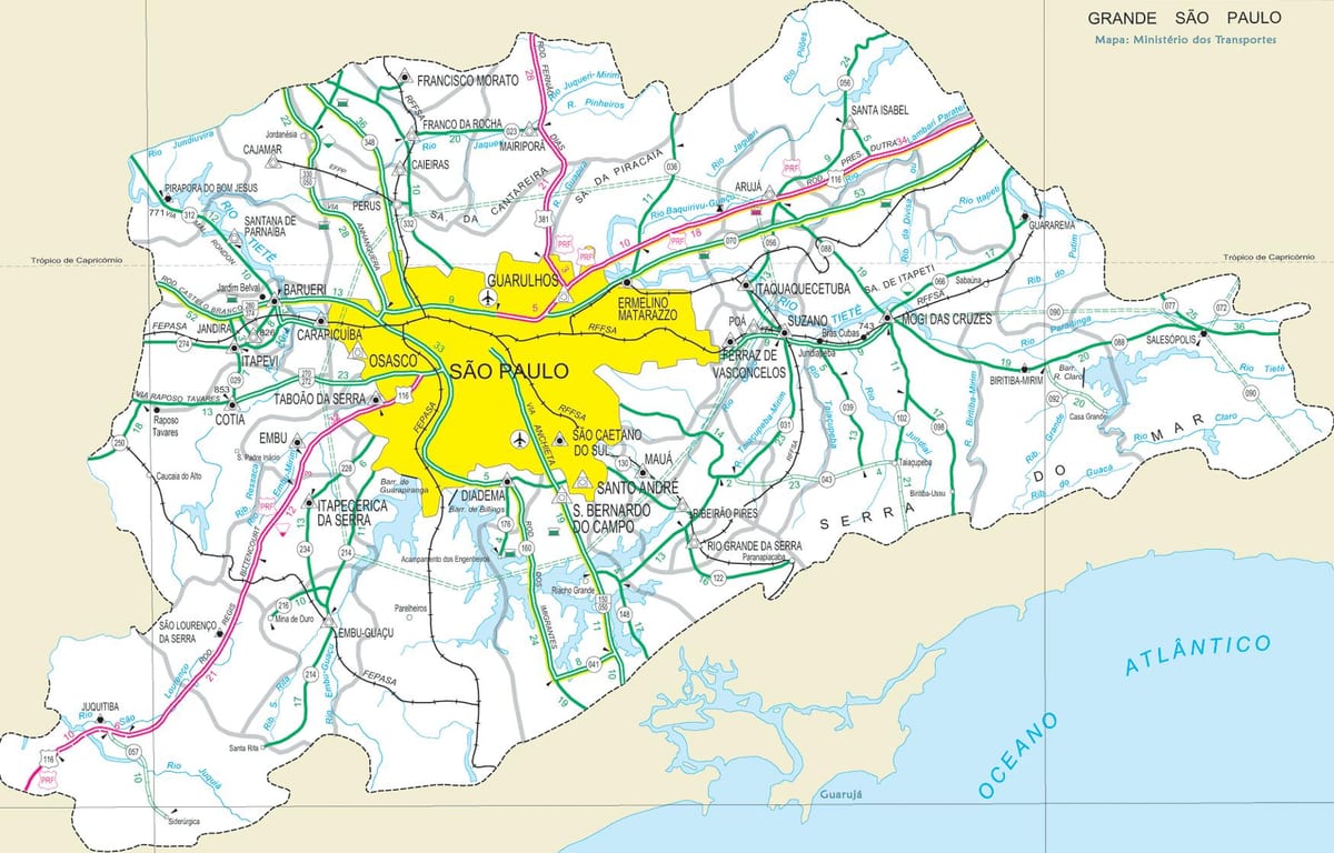 kartor São Paulo