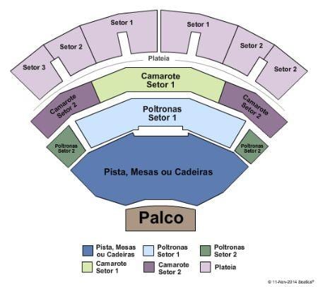 São Paulo hall karta