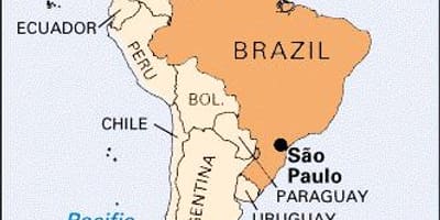 Karta över san Paulo