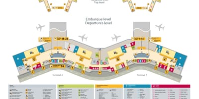 São Paulo airport karta